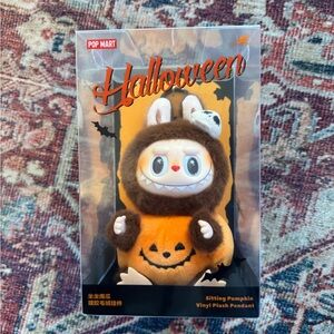Authentic Unopened Halloween Sitting Pumpkin Labubu